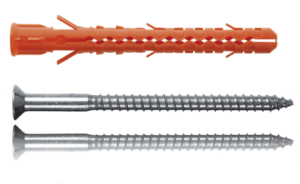 Kołek MB-S z wkrętem z łbem PZ-3 10 x 80 mm