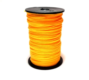 Sznurek murarski PP skręcany 1.7 mm x 100 m zółty