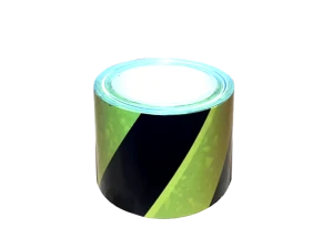 Taśma samoprzylepna żółto/czarna 33 m