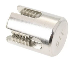 Zacisk krzyżowy zamknięty 3 mm nierdzewny AISI 316