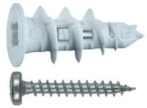 Kołek MFJ-32-S  z wkrętem do płyt gipsowych