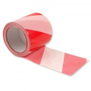 Taśma biało/czerwona 200 m
