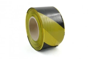 Taśma żółto/czarna 100 m