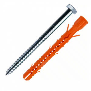 Kołek MB-SS z wkrętem z łbem na klucz 10 x 100 mm