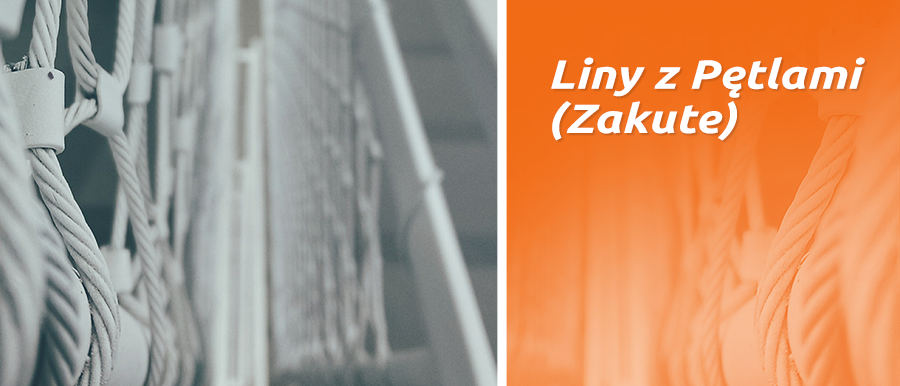 Liny zakute z pętlą
